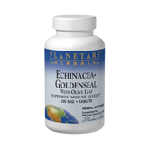 Planetary Herbals, Echinacea-Goldenseal with Olive Leaf, 60 Tablets
